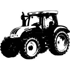 Wandtattoo Aufkleber Traktor Steyr MT 9085