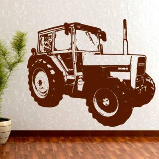 Wandtattoo Traktor Eicher 4048 Kinderzimmer Wallprint