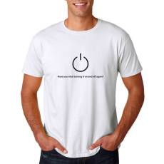 Funshirt &quot;Have you tried turning it on and off again?&quot; Nerdshirt