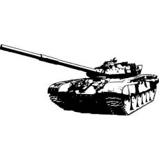 Wandtattoo Panzer Aufkleber Wehrmacht WW 2 Tank Techno