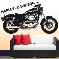 Wandtattoo Harley Davidson Roadster XL883