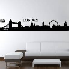 Wandtattoo Skyline London Silhouette
