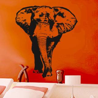 Wandtattoo Tiere Elefant - Nr.2 Afrika XXL