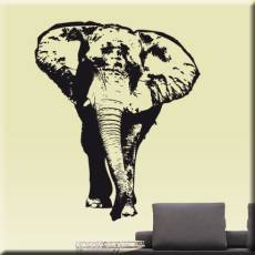 Wandtattoo Tiere Elefant - Nr.2 Afrika XXL