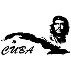 Wandtattoo Cuba Che Land Kuba
